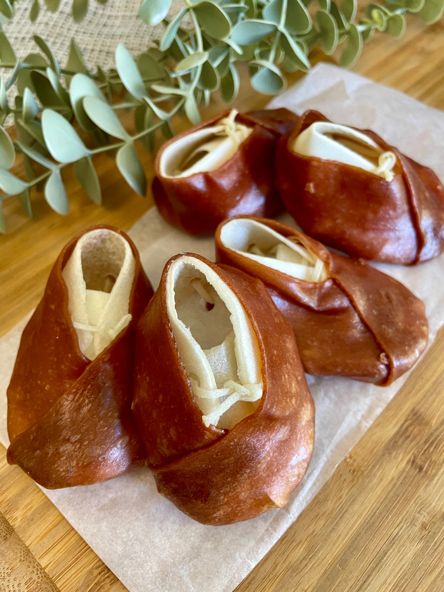 Duck Wrapped Mini Shoe Chew