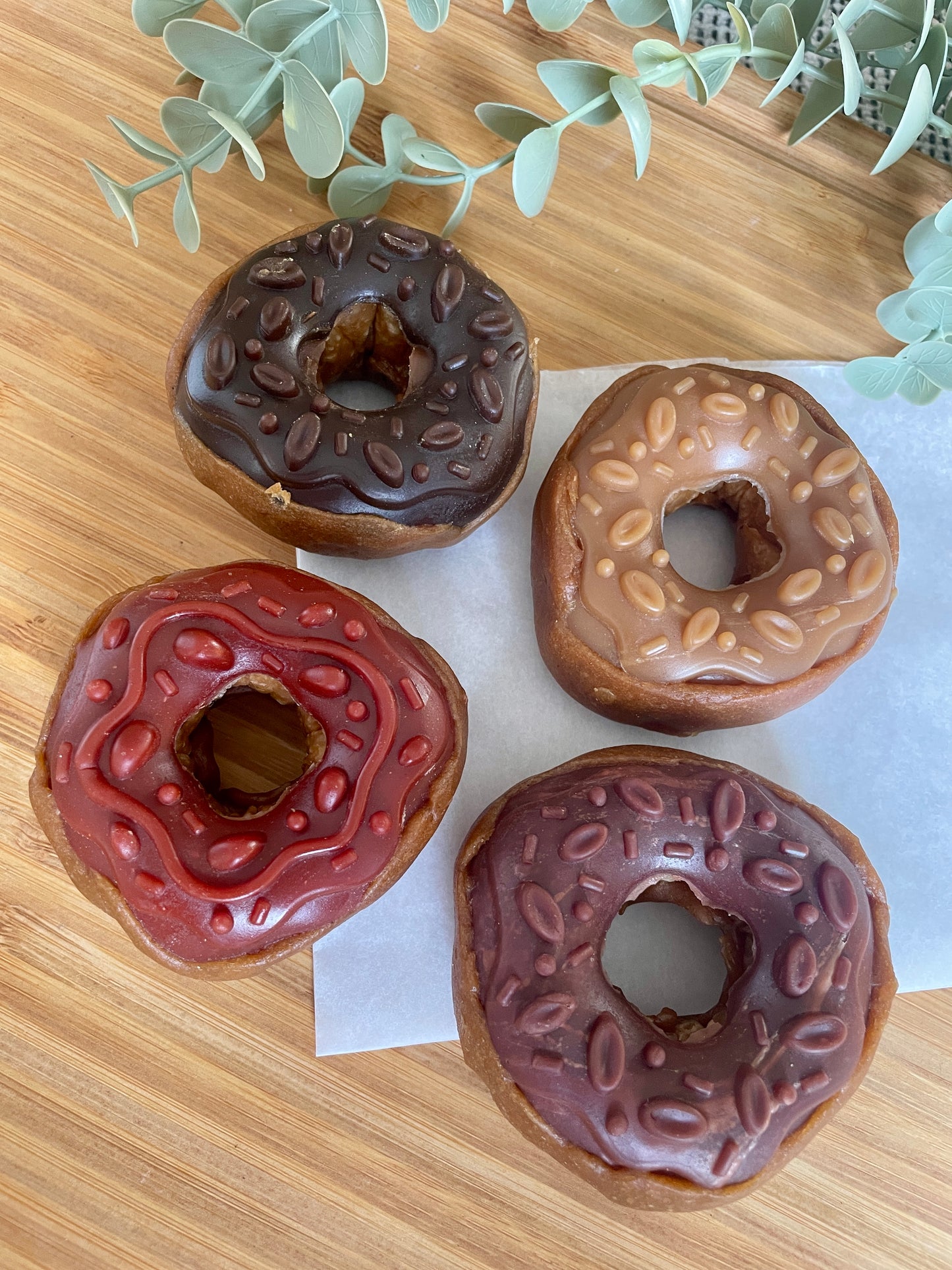 Doggy Donuts 4 Natural Flavours | 100% Vegan ๐ฉ