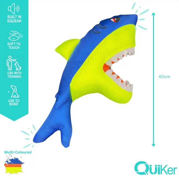Big Mouth Plush Dog Toy – Squeaky, Soft & Colourful | Up to 45cm