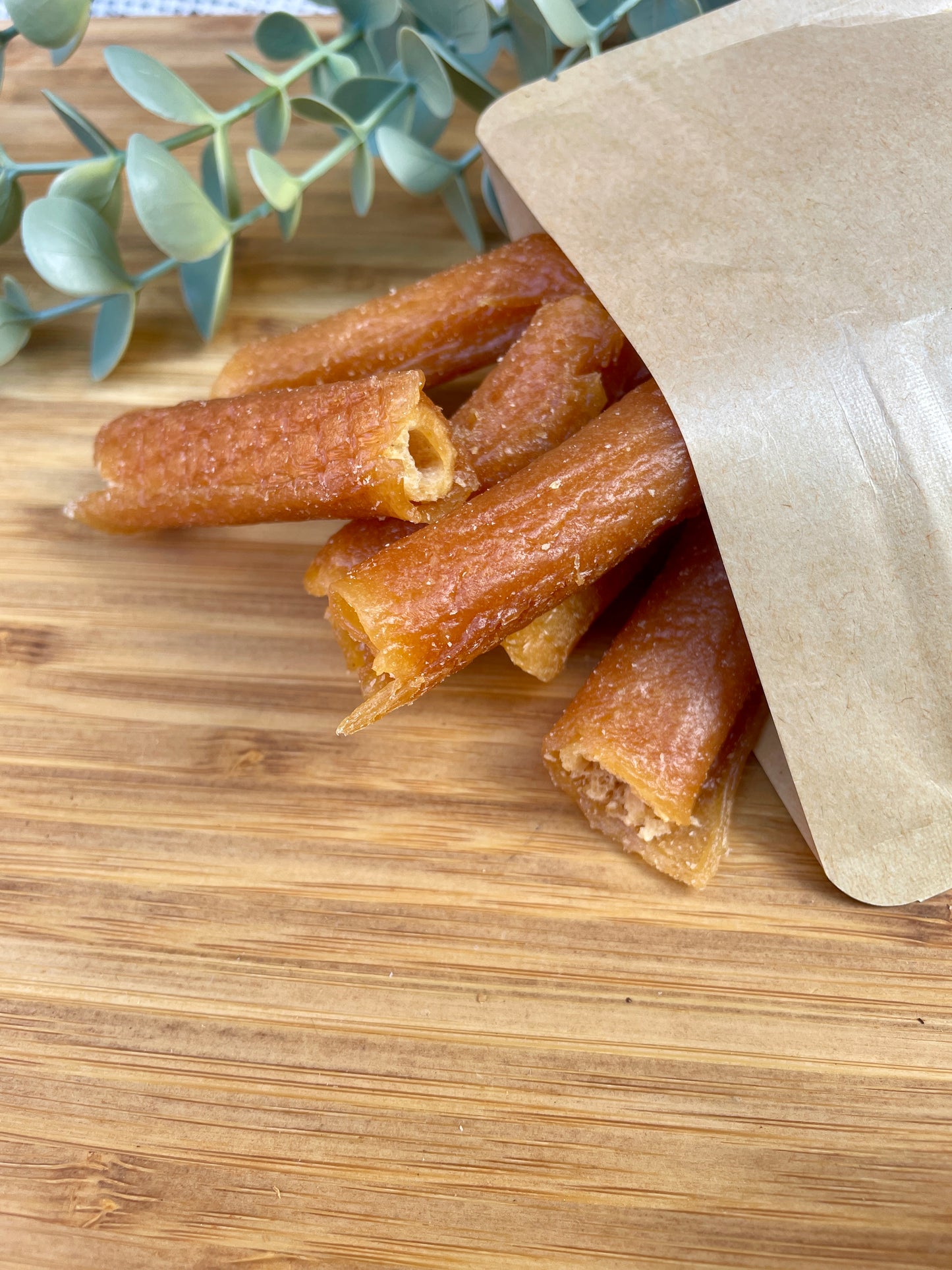 Chicken Wrapped Rice Tubes