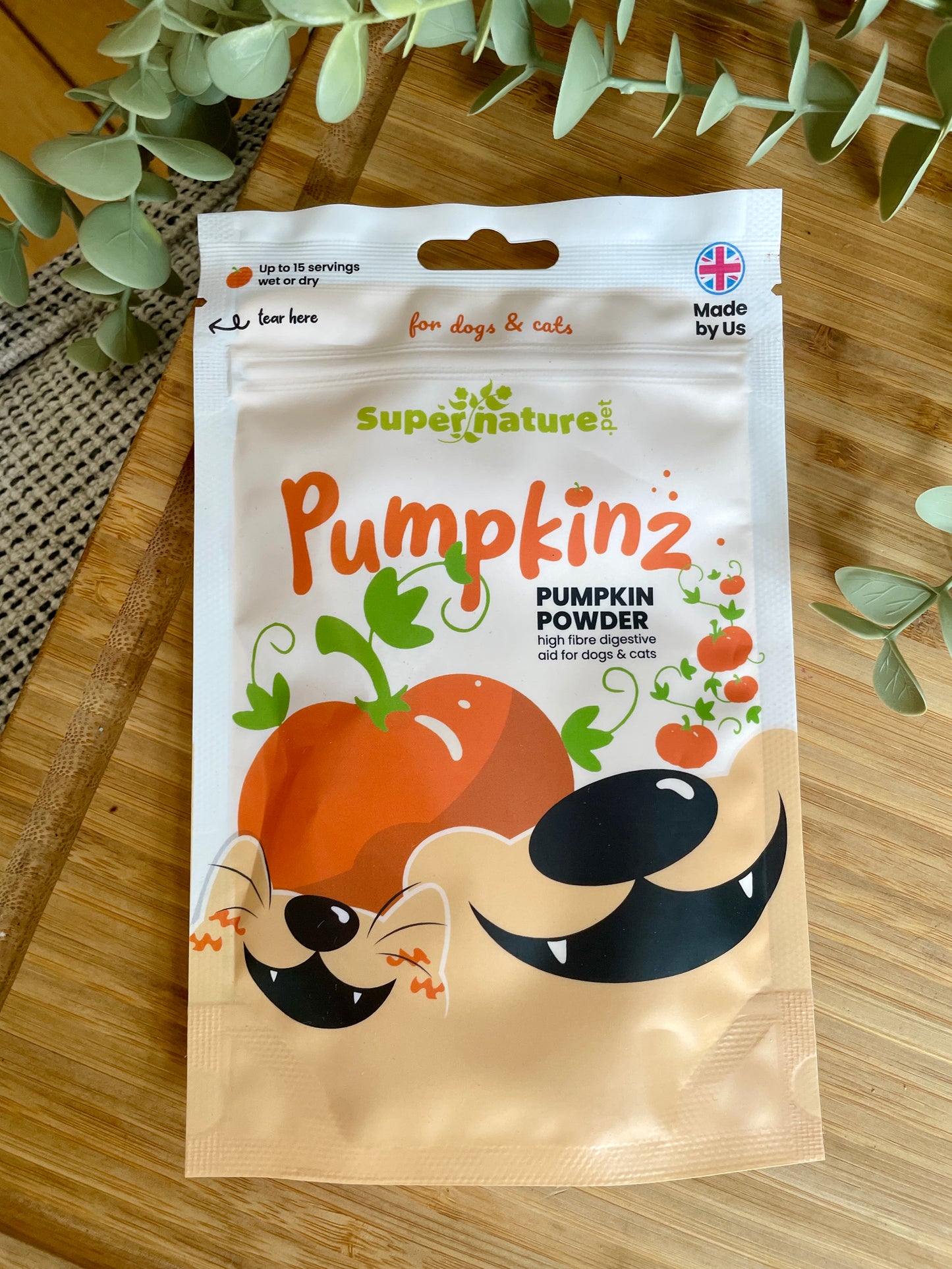 Supernature Pumpkinz Dried Pumpkin Powder