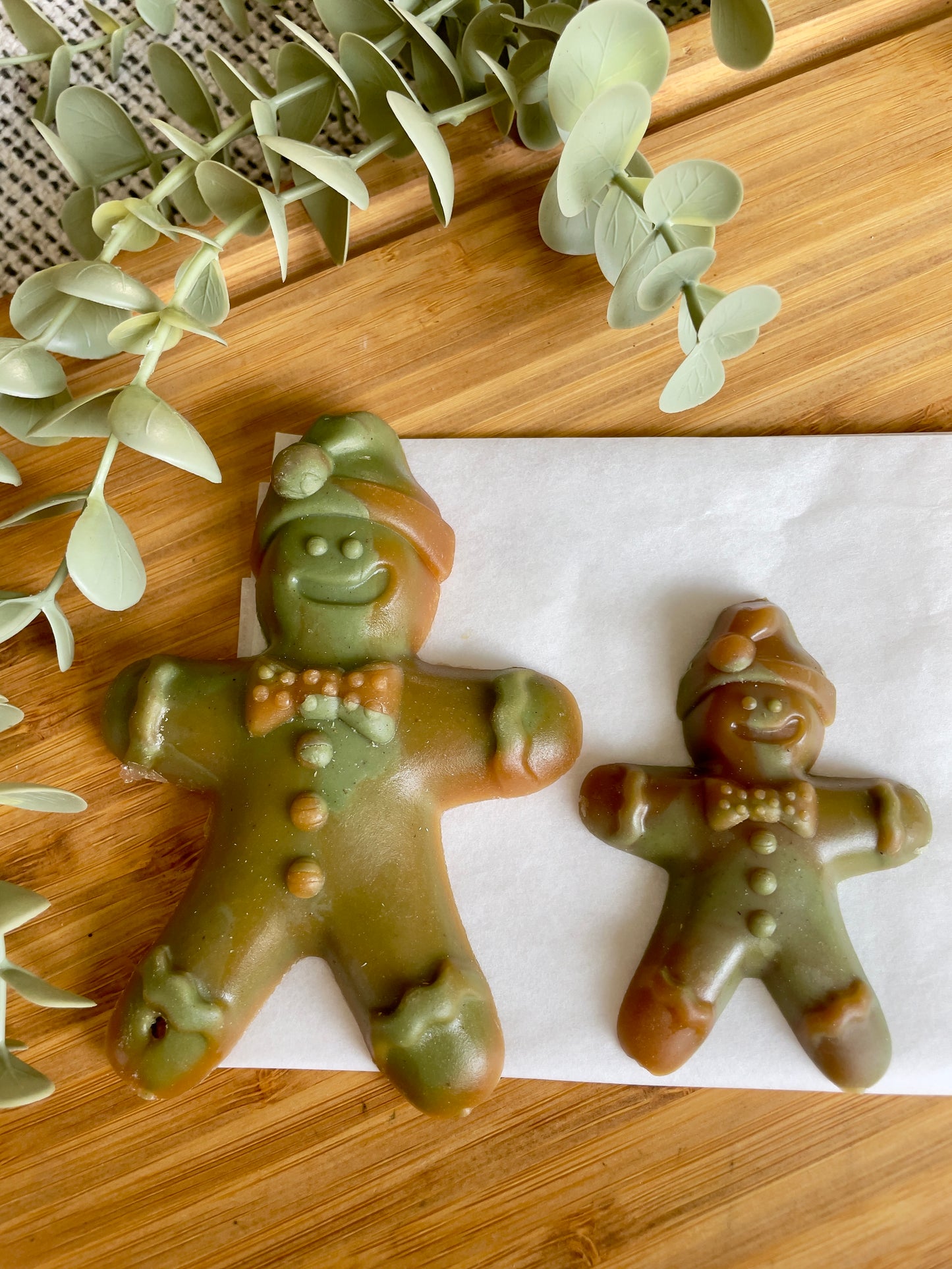 Peanut Butter Apple & Cinnamon Vegan Gingerbread Man *2 Sizes*