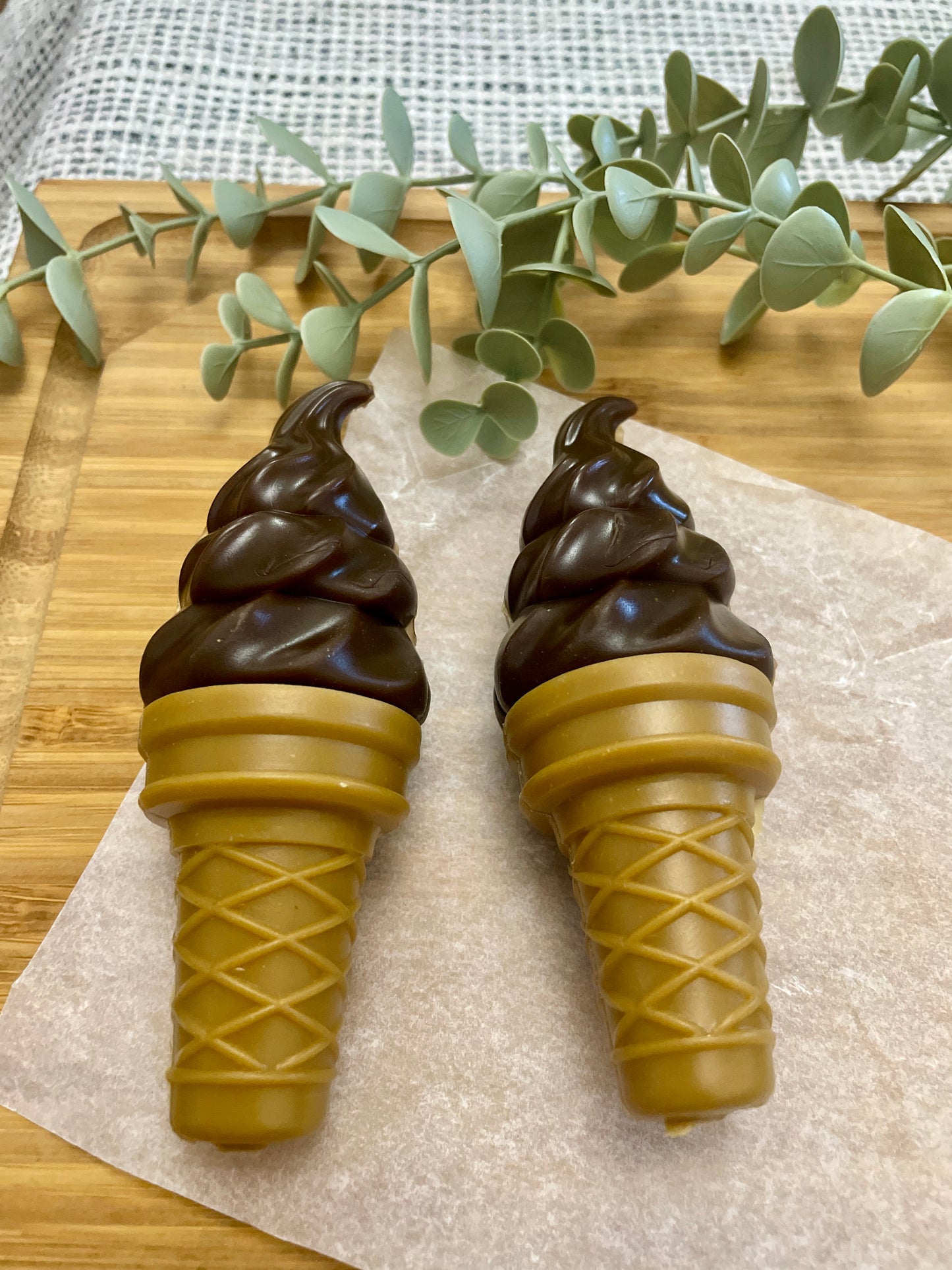 Deli Ice cream Coconut & Carob “Chocolate Flavour”