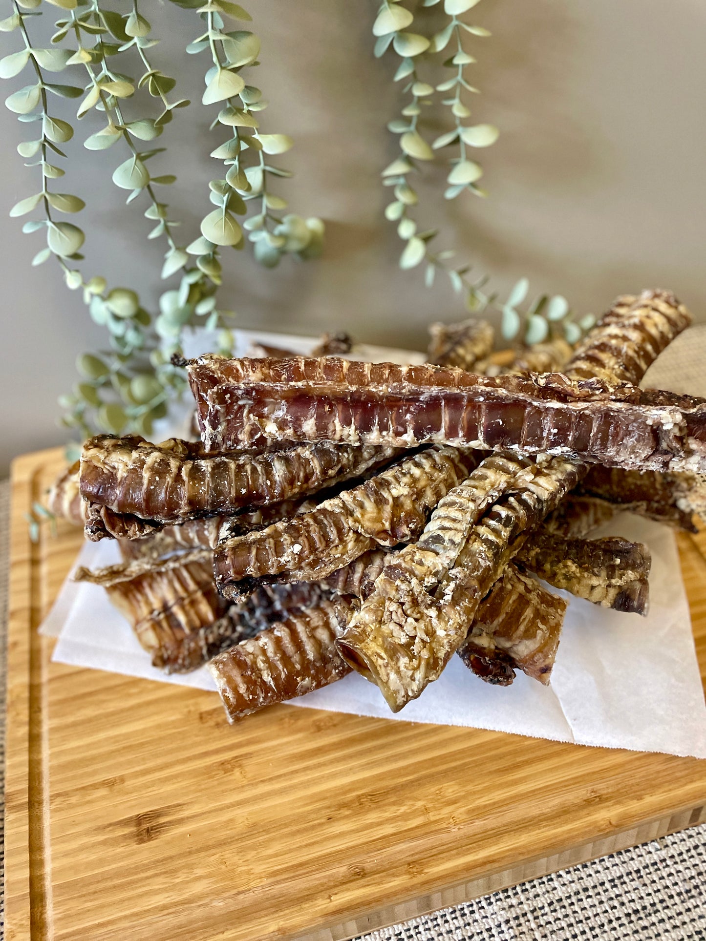 Beef Trachea 24cm Lengths Natural Dog Treats