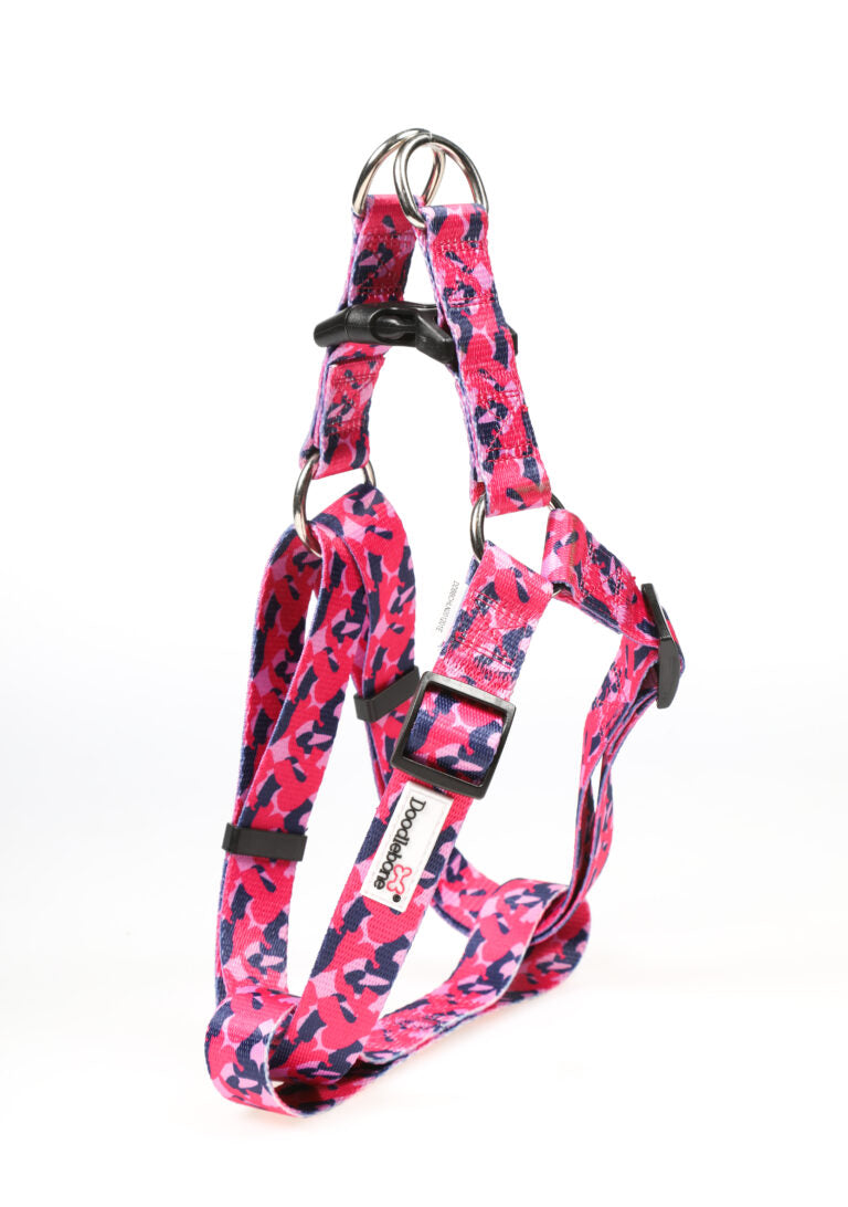 Doodlebone Blushing Camo Adjustable Harness