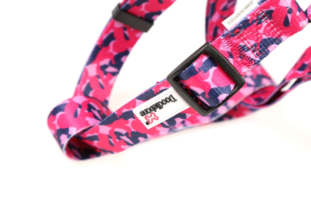 Doodlebone Blushing Camo Adjustable Harness