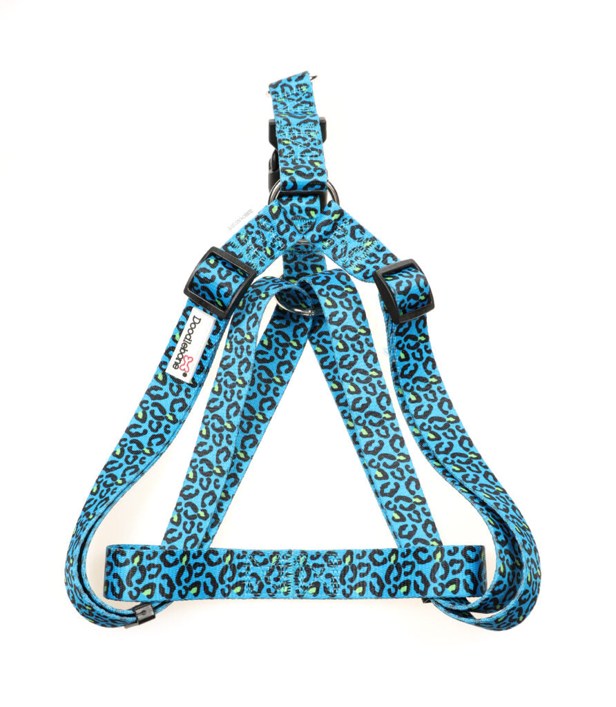Doodlebone Night Leopard Adjustable Harness