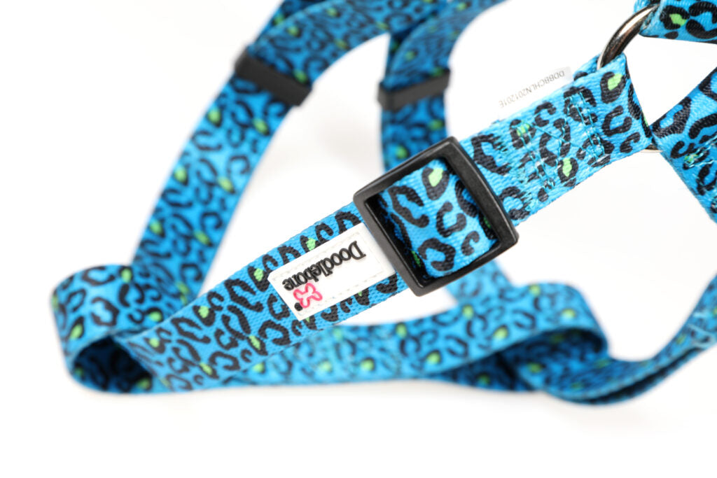 Doodlebone Night Leopard Adjustable Harness