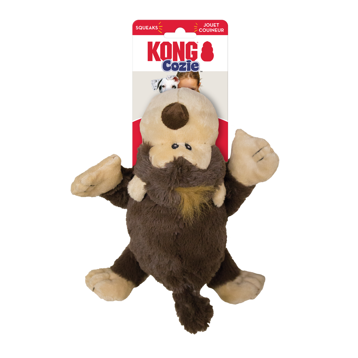 KONG Cozie Assorted Naturals Md