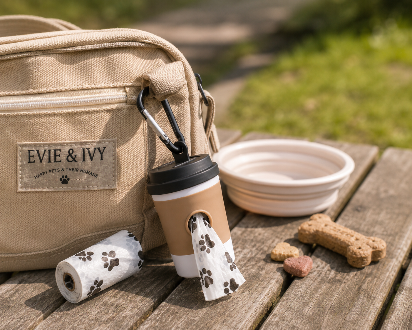 Pawfee Cup Poo Bag Holder