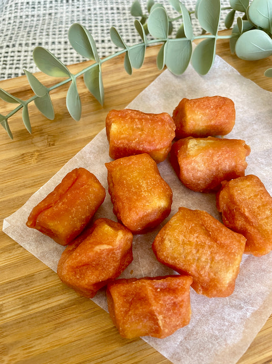 🐔🧀 Chicken & Cheese Crunch Puffs for Dogs – High Protein Crunchy Dog Treats