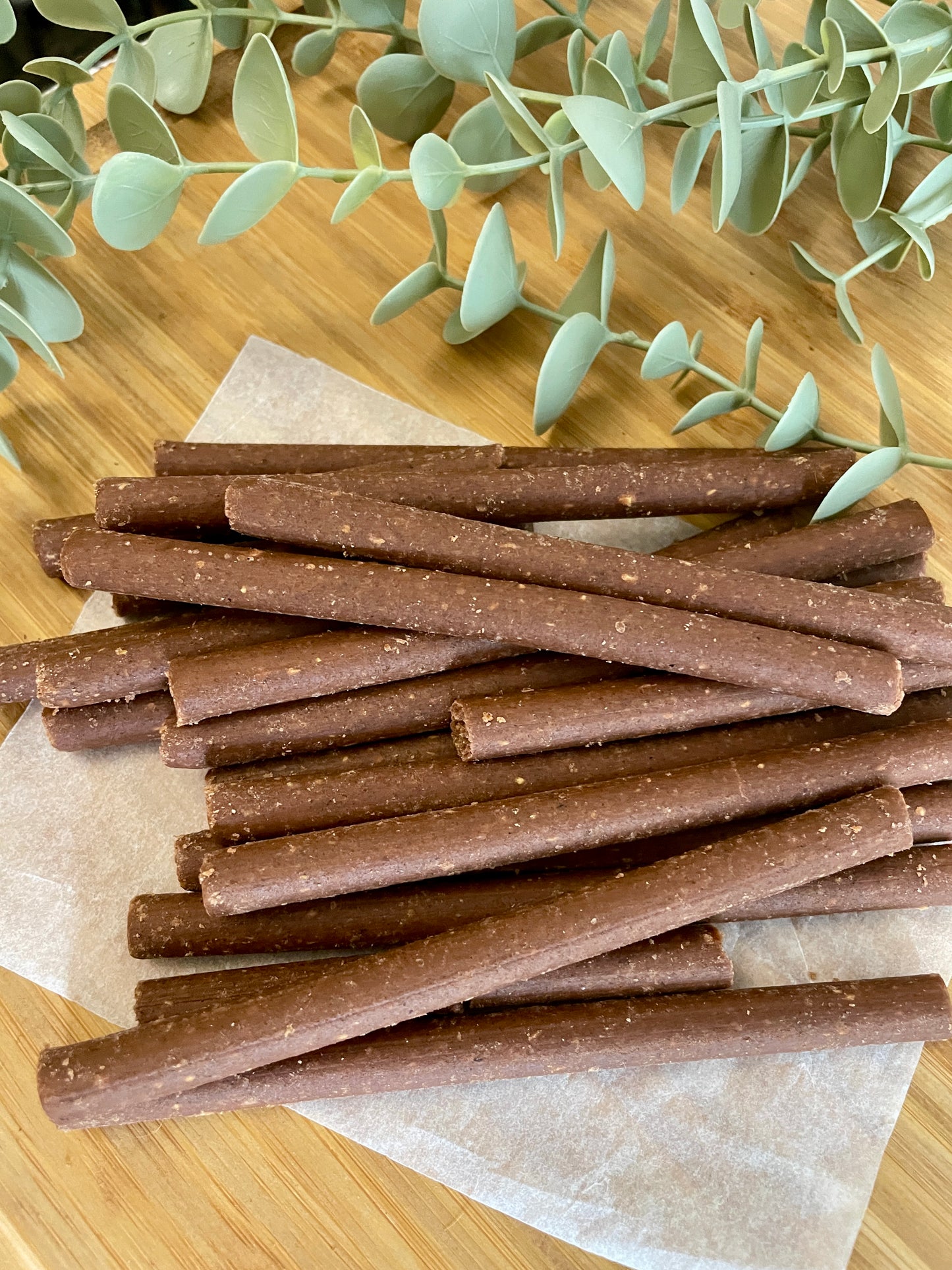 Soft Beef Dog Treat Sticks – Chewy Training Treats for Puppies & Adult Dogs (20 Pack)