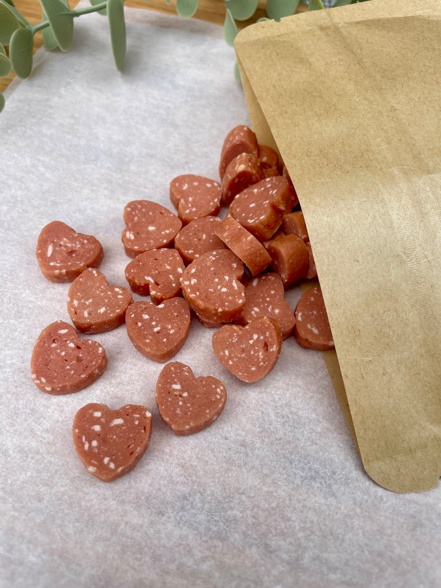 Tasty Chicken Heart Shaped Treats