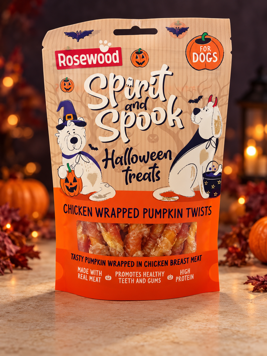 Spirit & Spook Chicken Wrapped Pumpkin Halloween Twists
