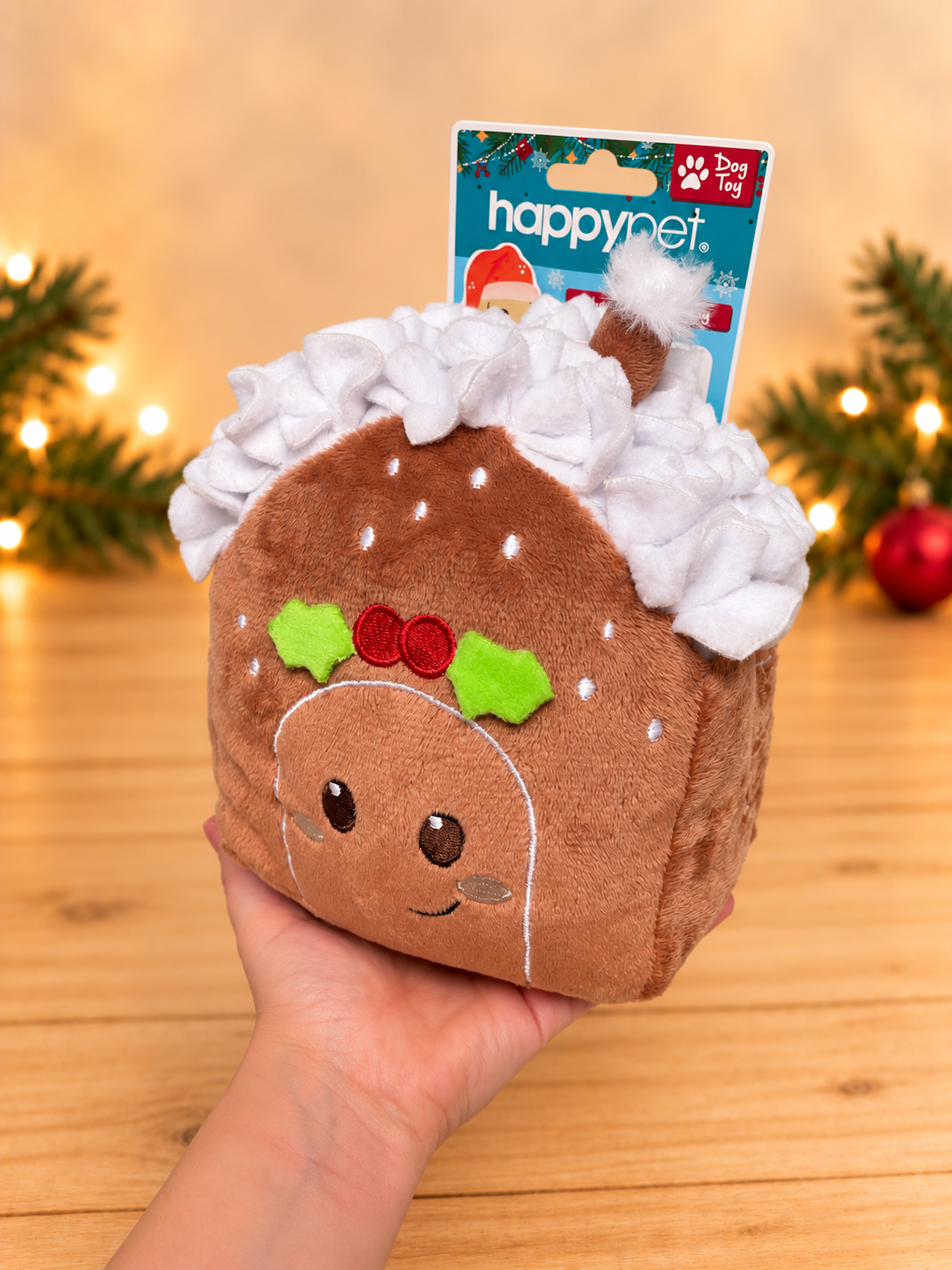 Gingerbread House Christmas Snuffle Toy