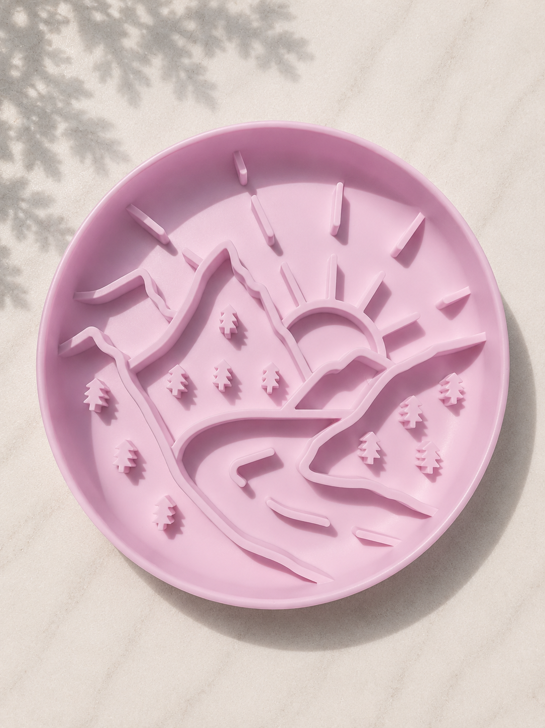 Mountain Hike Suction Enrichment Feeder for Dogs | Slow Feeder & Lick Mat | 5 Colours