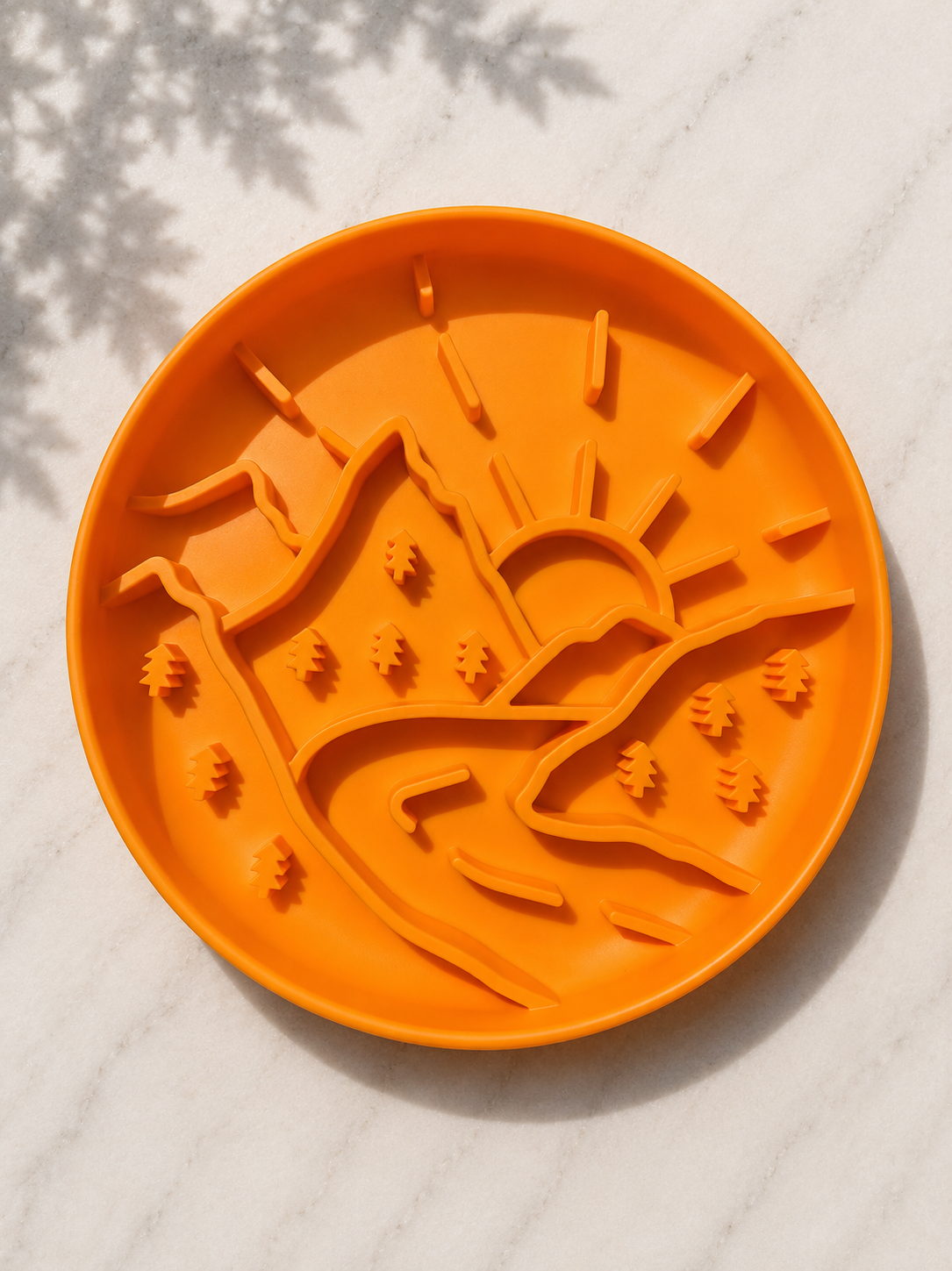 Mountain Hike Suction Enrichment Feeder for Dogs | Slow Feeder & Lick Mat | 5 Colours
