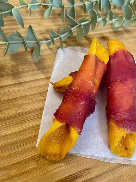 Duck Wrapped Mango