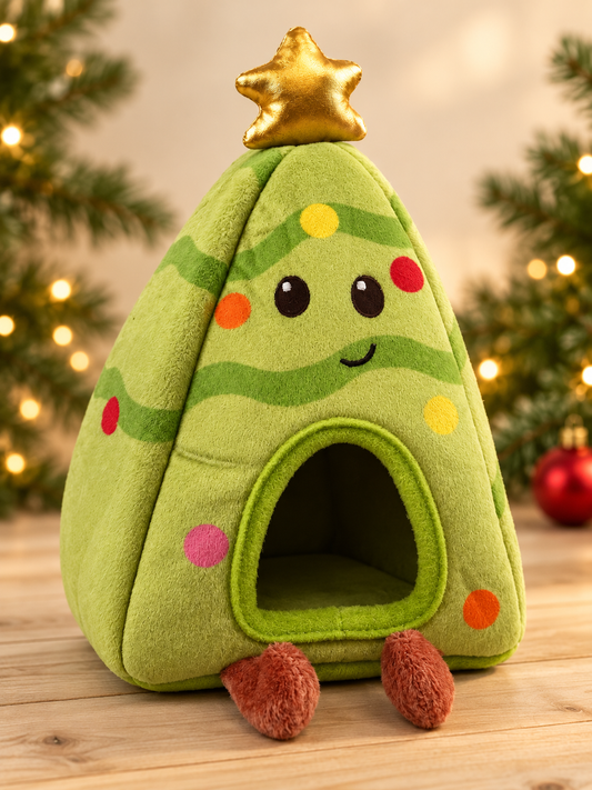 Cooper Christmas Tree Plush Small Animal Hideaway