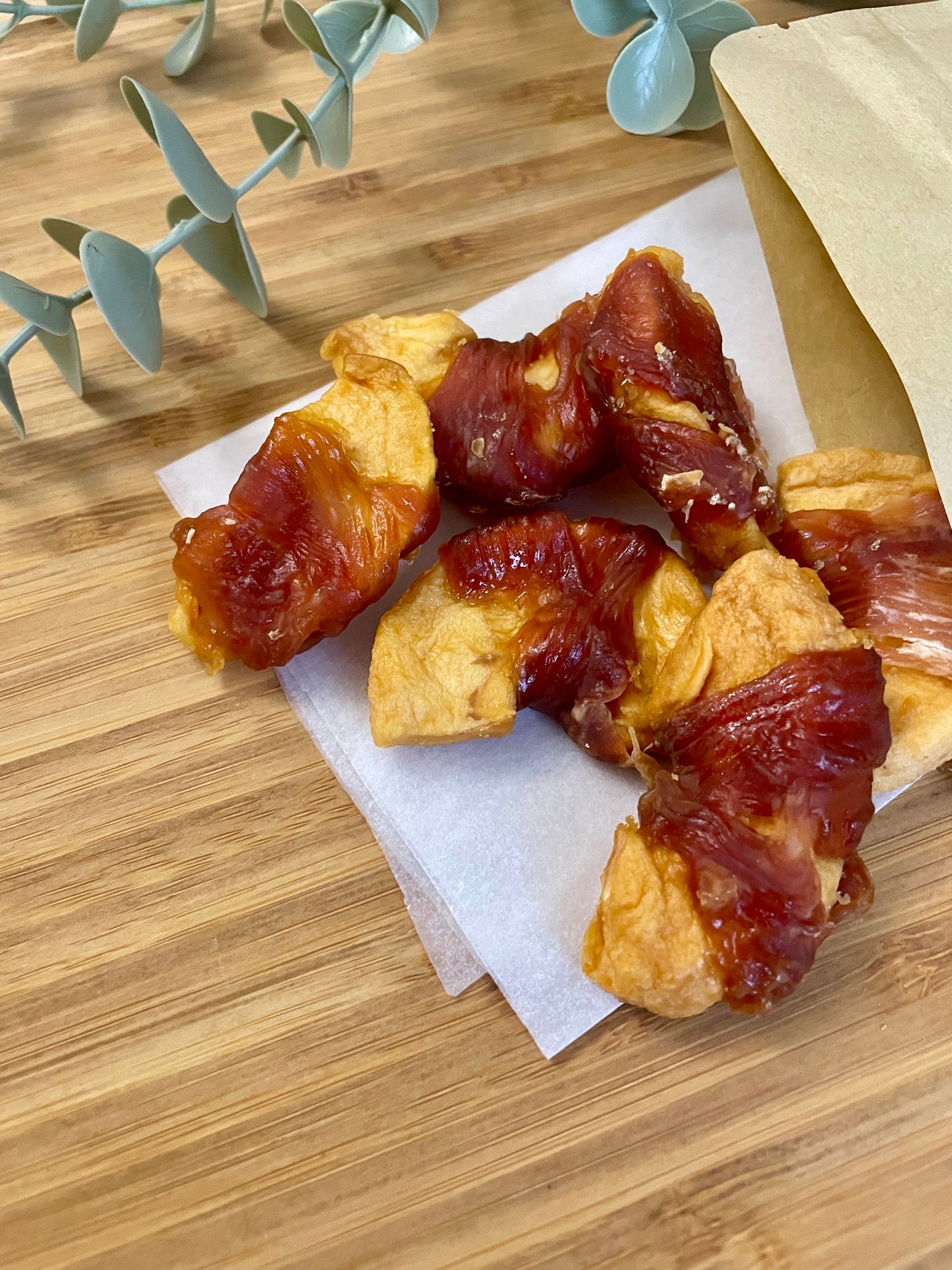 Chicken Wrapped Apple