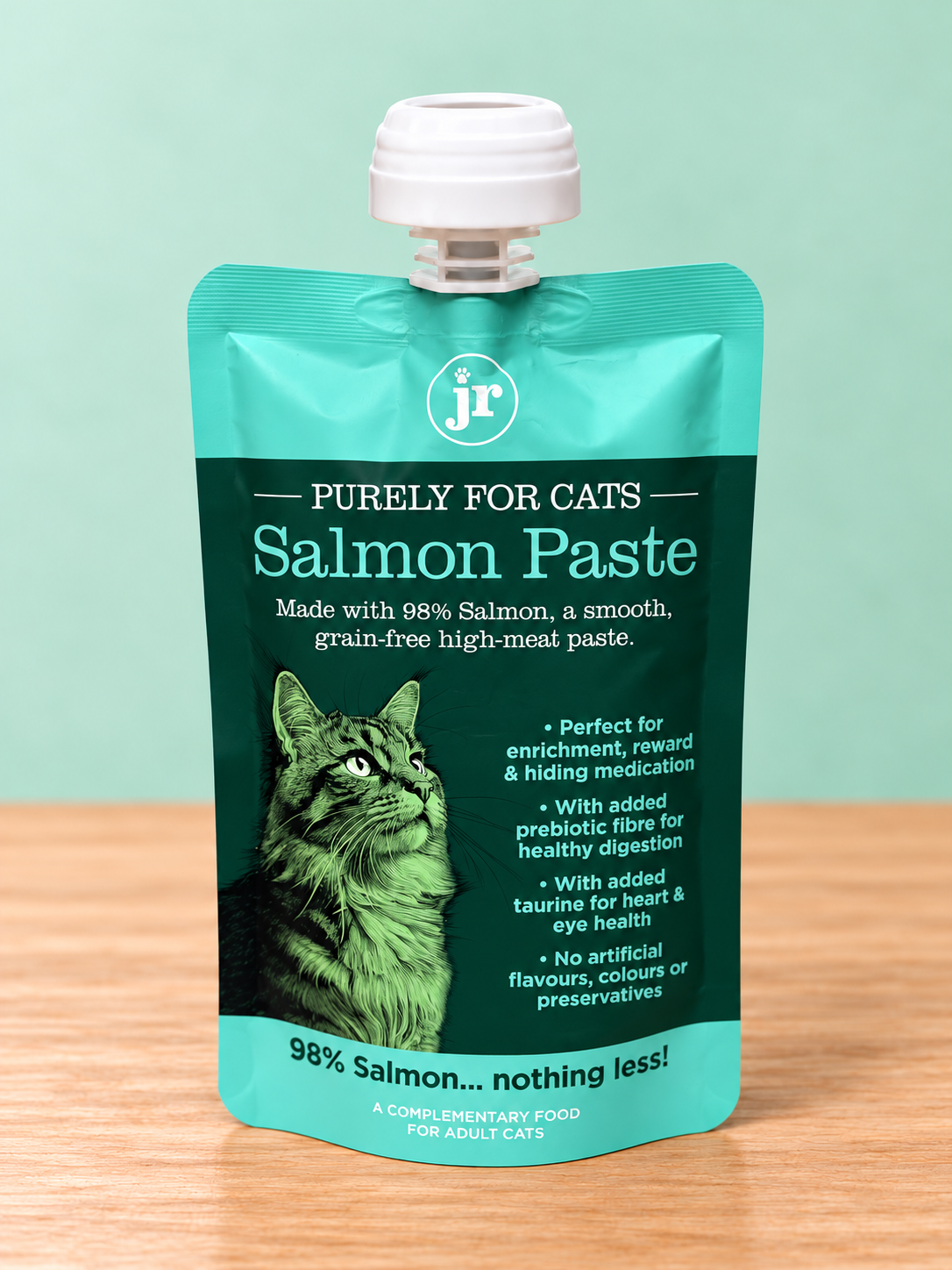JR Purely for Cats Premium Paste+ – 98% Meat Cat Treat & Meal Topper