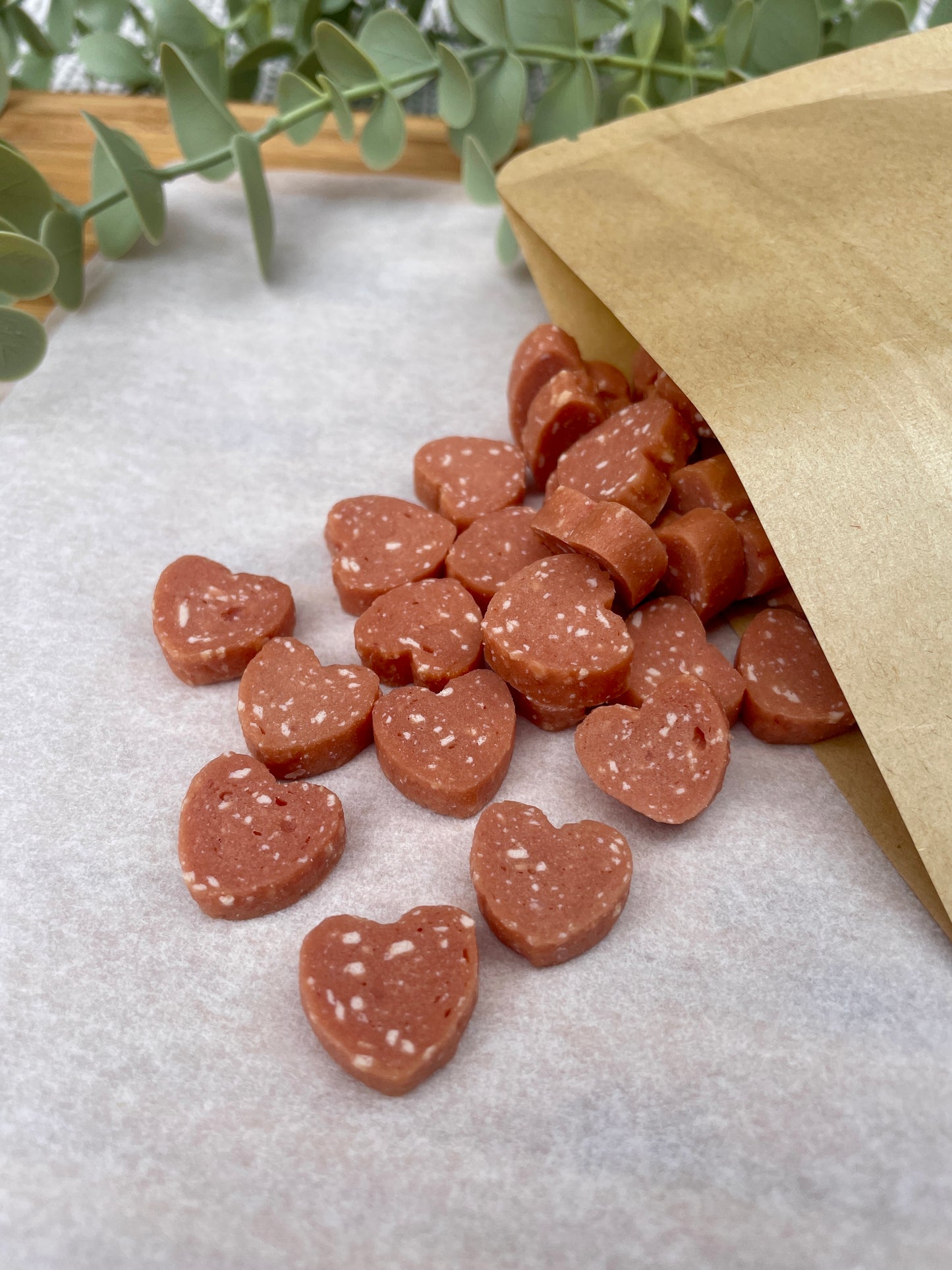 Tasty Chicken Heart Shaped Treats