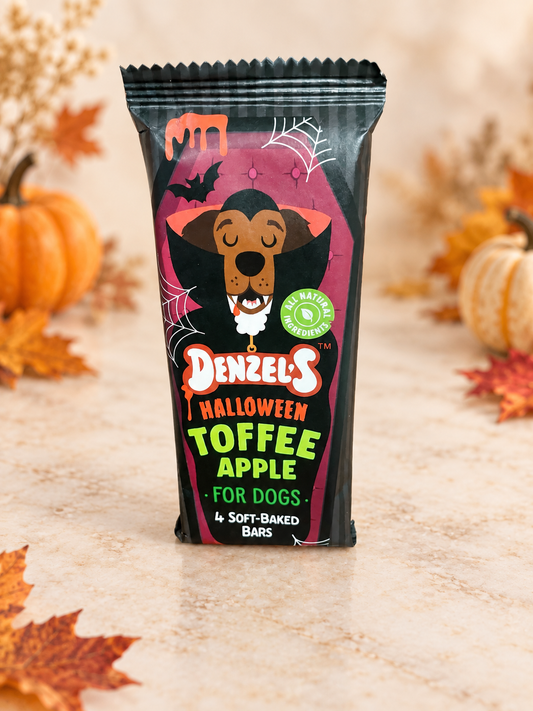 Denzel’s Toffee Apple Soft Baked Bars Halloween Treats
