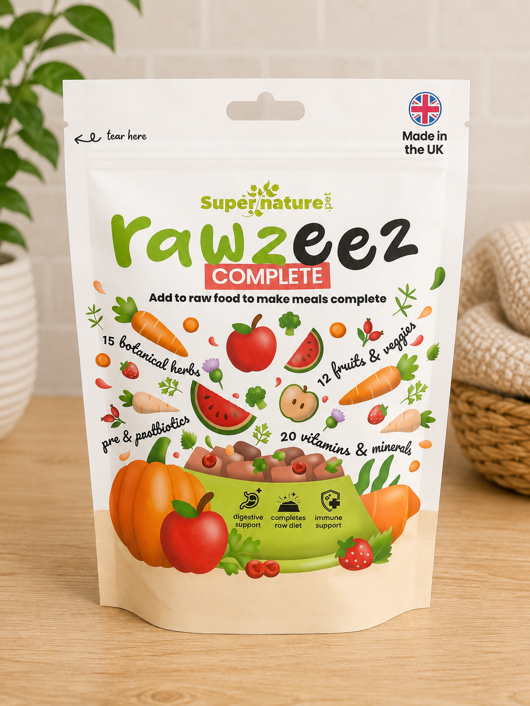 Rawzeez Complete – Raw Food Balancer for Dogs 500g