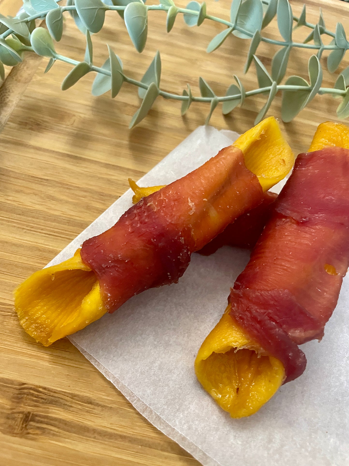 Duck Wrapped Mango