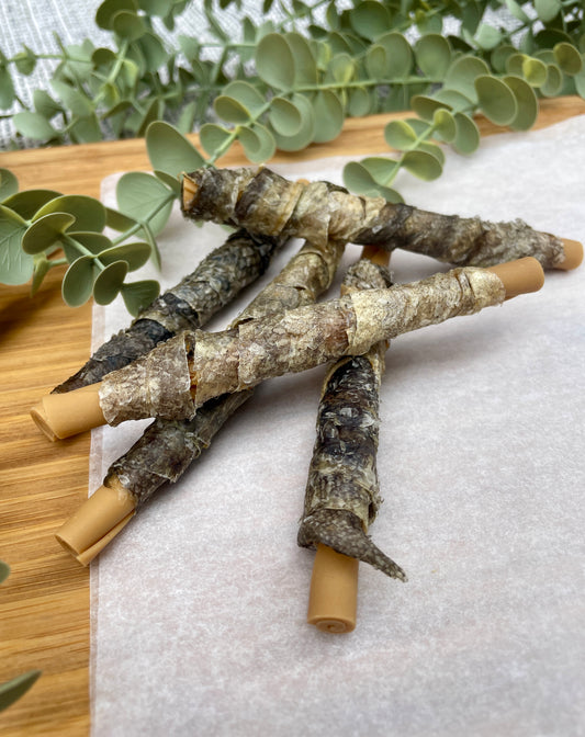 Cod Skin Fish Wrap Sticks