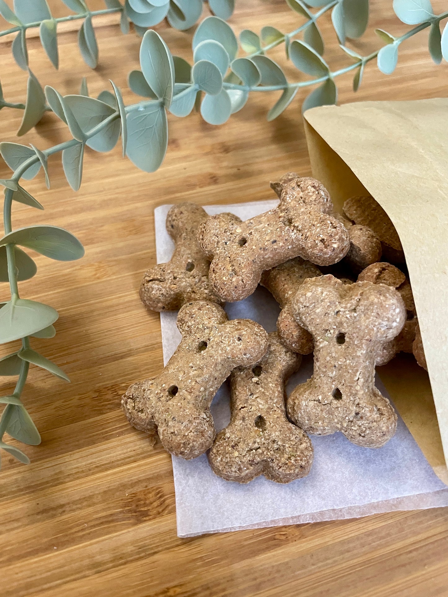 Grain Free Banana, Apple & Blueberry Biscuit Bones
