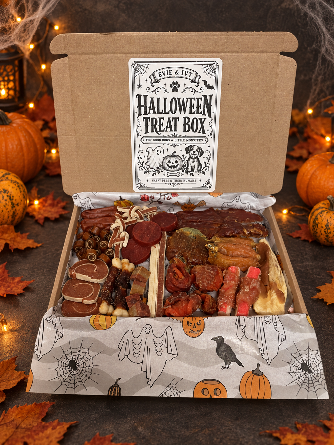 Halloween Meaty Treat Box – 50 Spooktacular Treats