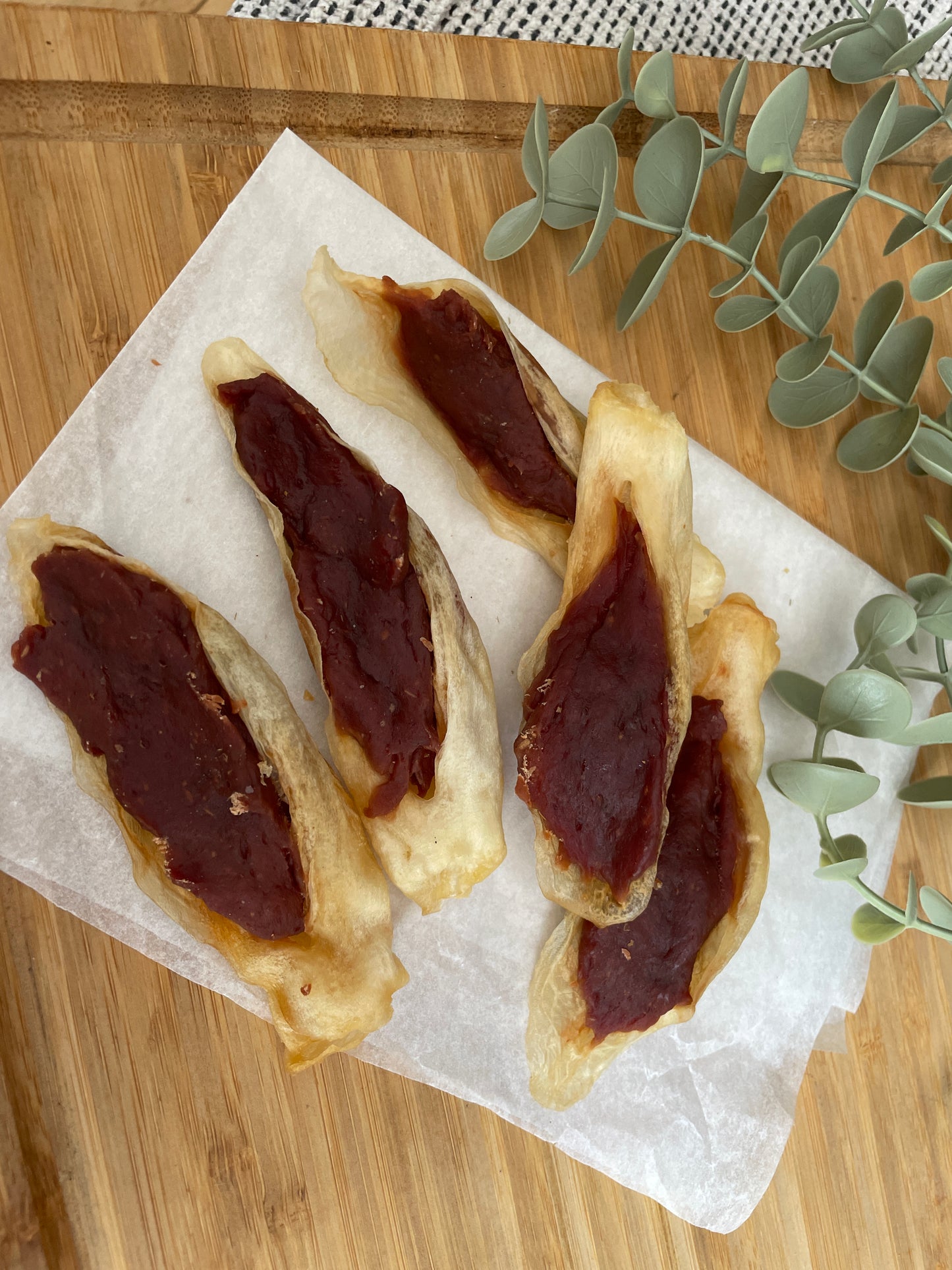 Venison Filled Rabbit Ears
