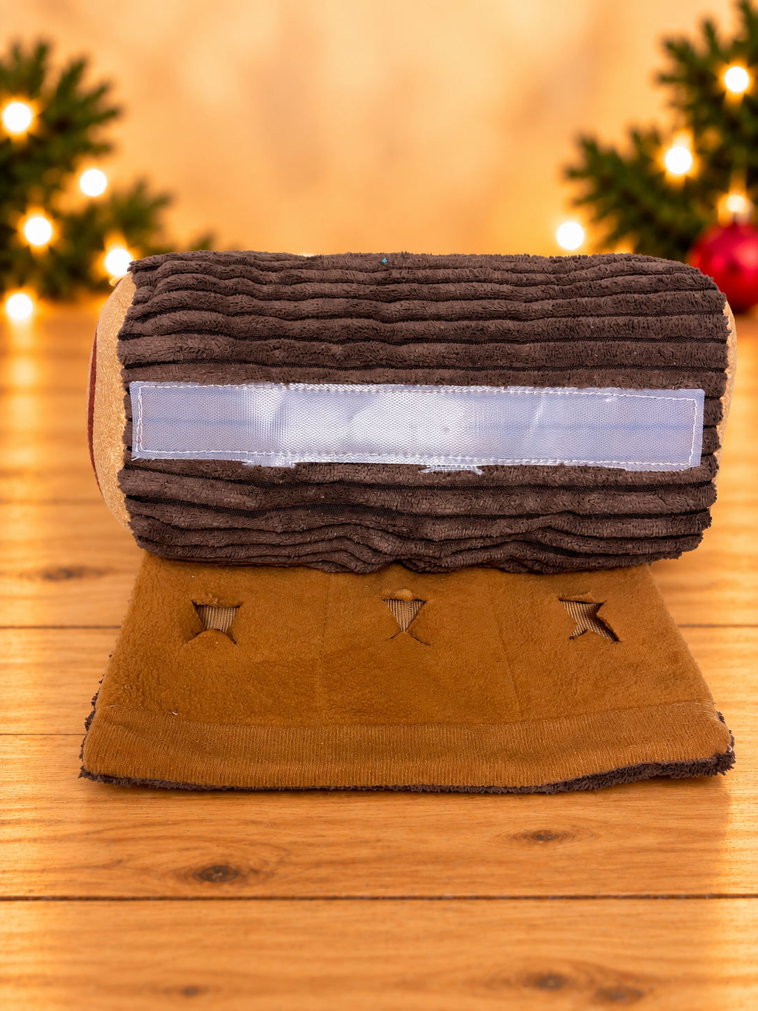 Yule Log Christmas Treat Release Plush Toy