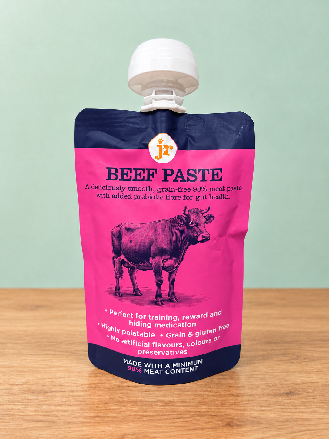 JR Premium Paste+ 98% Meat Training Paste & Meal Topper