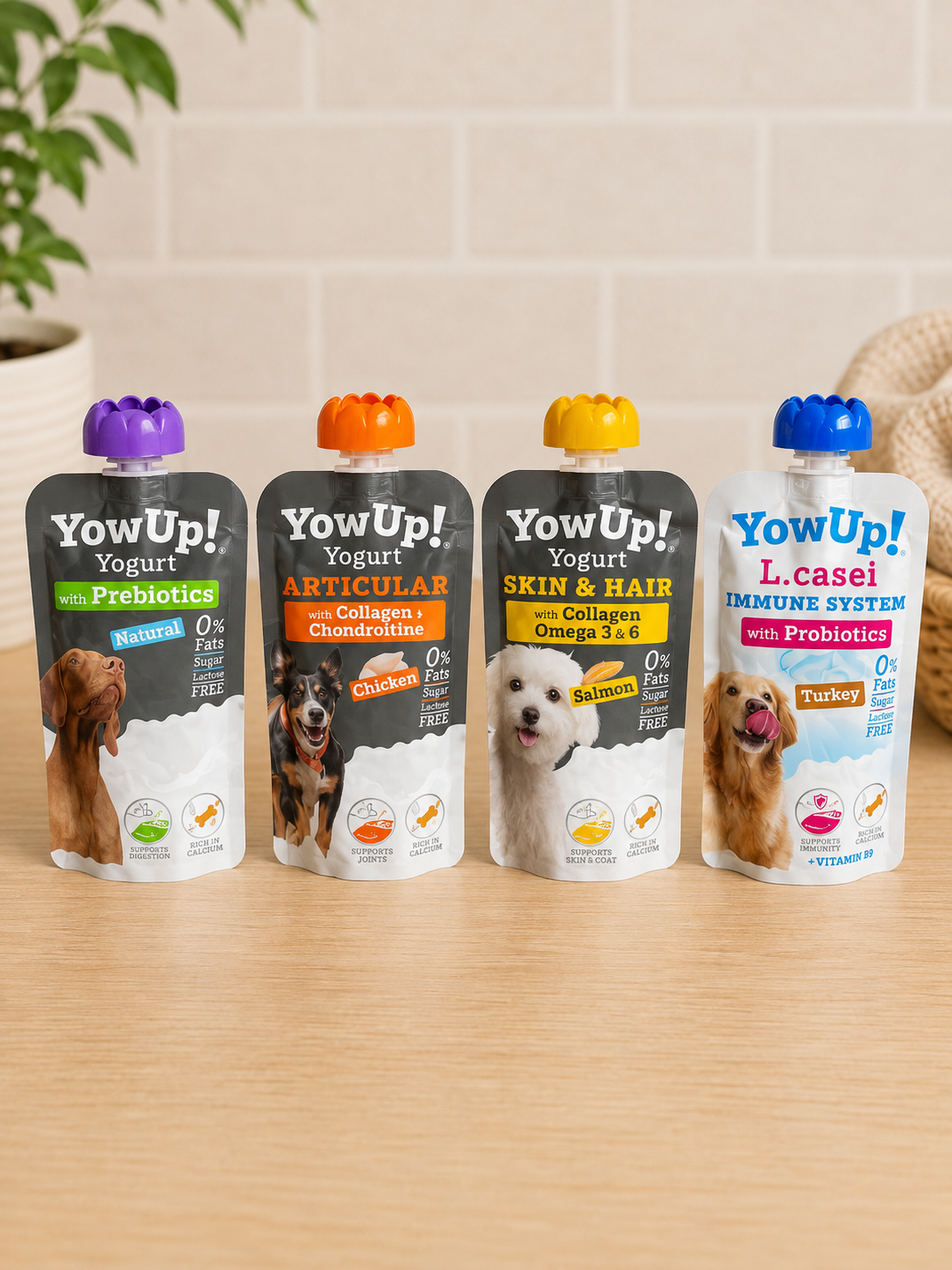 YowUp! Dog Yogurt – 115g | 4 Varieties