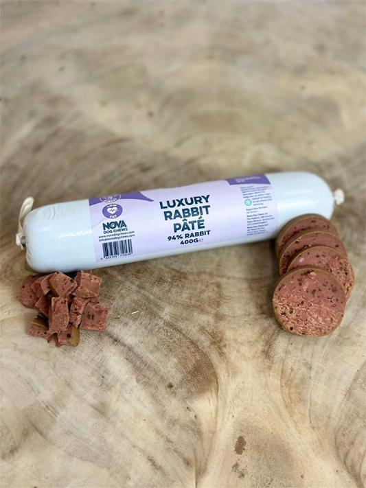 Paddock Farm Luxury Rabbit Pate 400g (Single Protein, Grain & Gluten Free)
