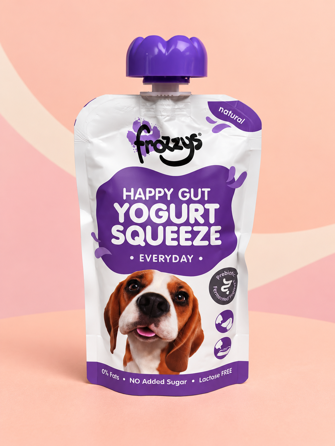 Frozzys Happy Gut Yoghurt Squeeze for Dogs – Everyday & Chicken Joint Care