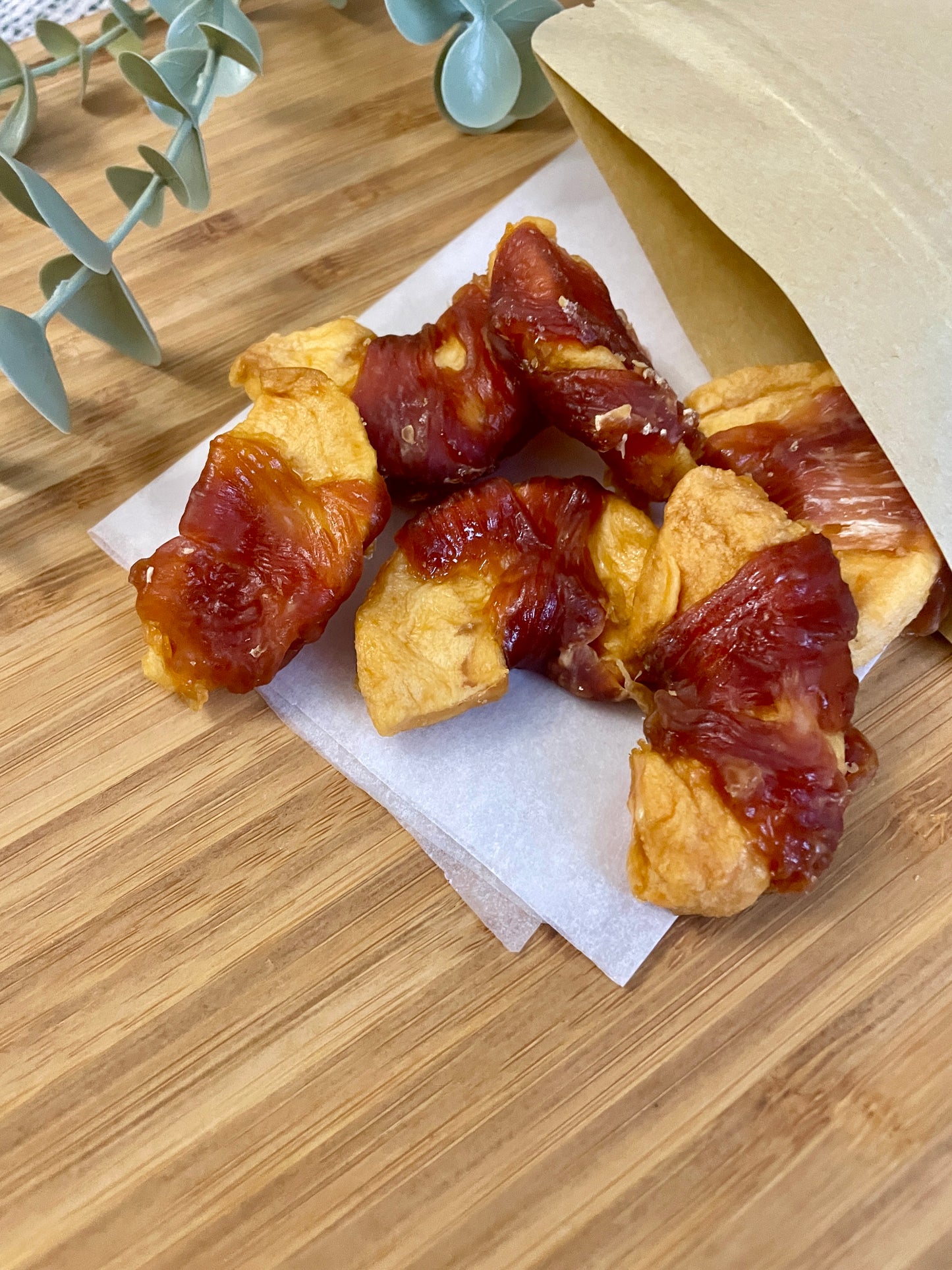 Chicken Wrapped Apple