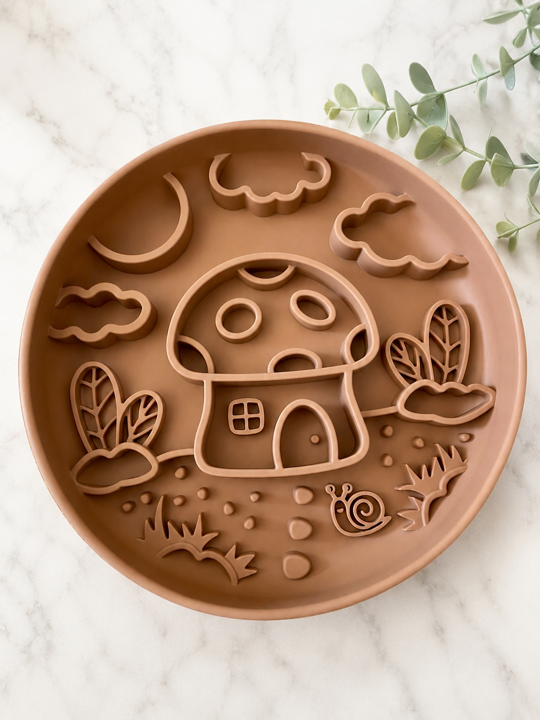 Woodland Whimsy Dog Enrichment Feeder | Slow Feeder & Lick Bowl