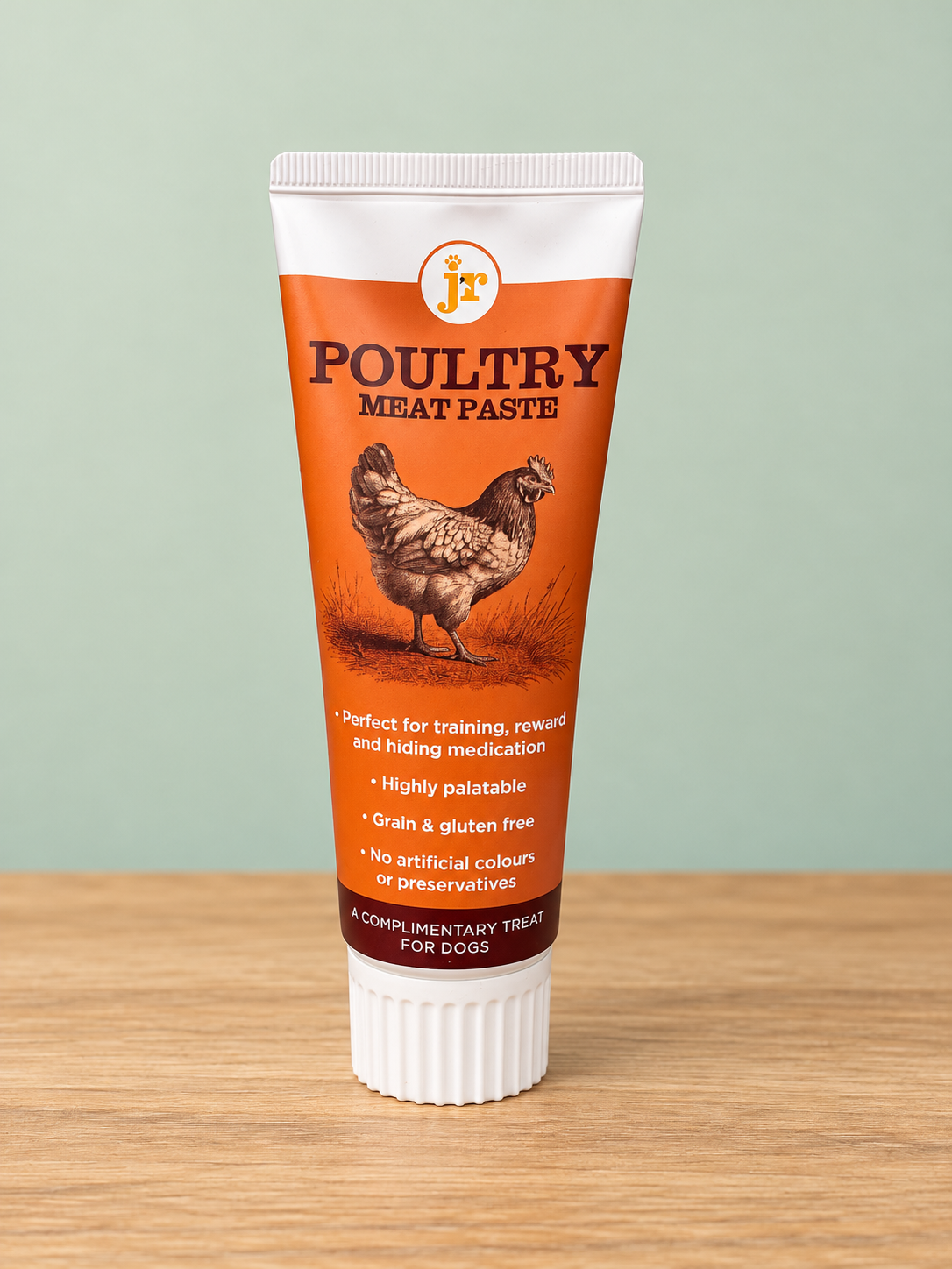 JR Dog Treat Paste 75g – Poultry, Herring & Cheese