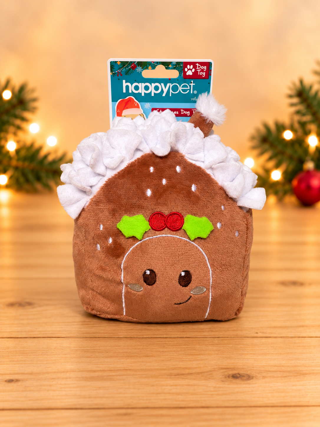 Gingerbread House Christmas Snuffle Toy