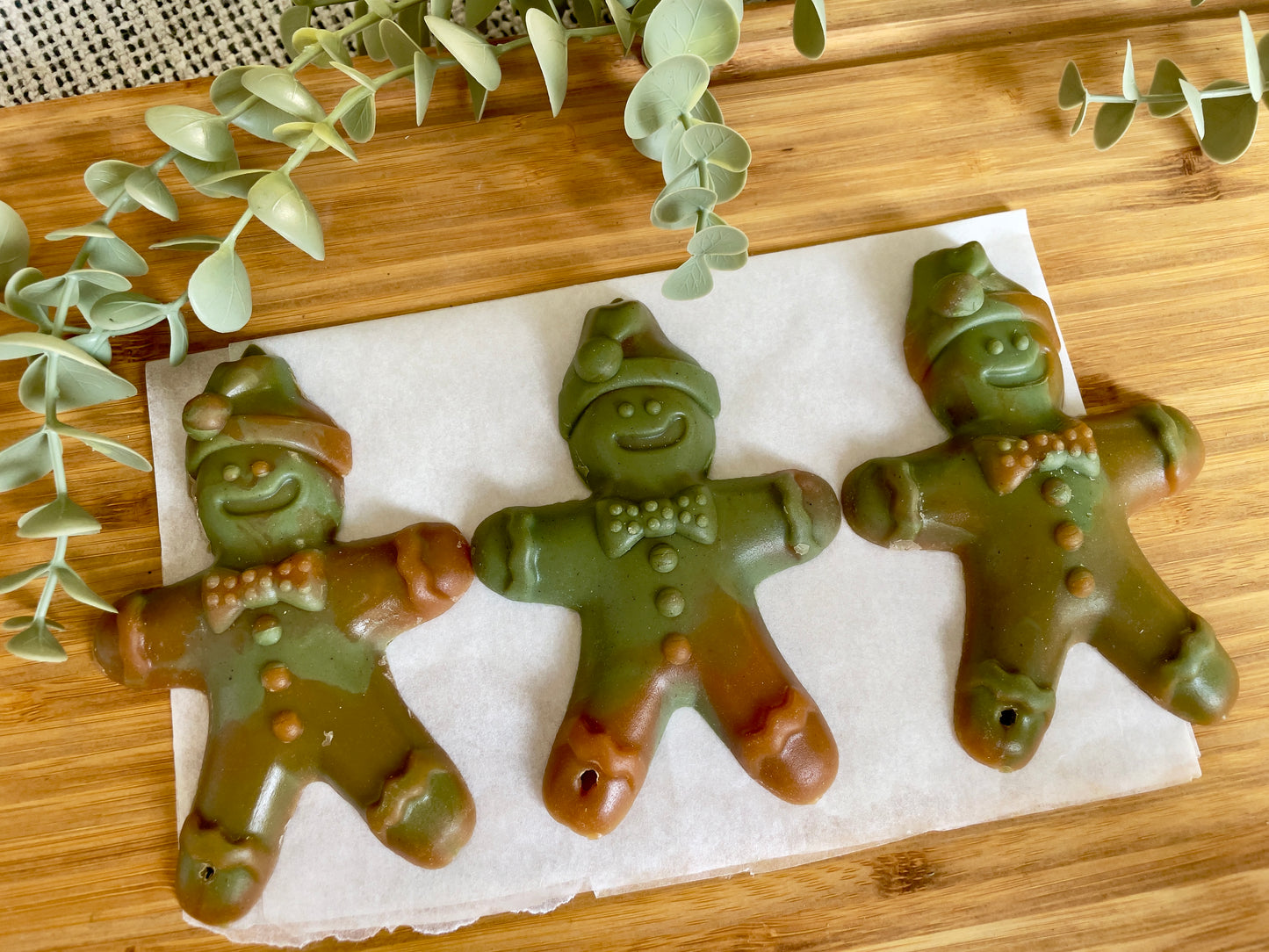 Peanut Butter Apple & Cinnamon Vegan Gingerbread Man *2 Sizes*