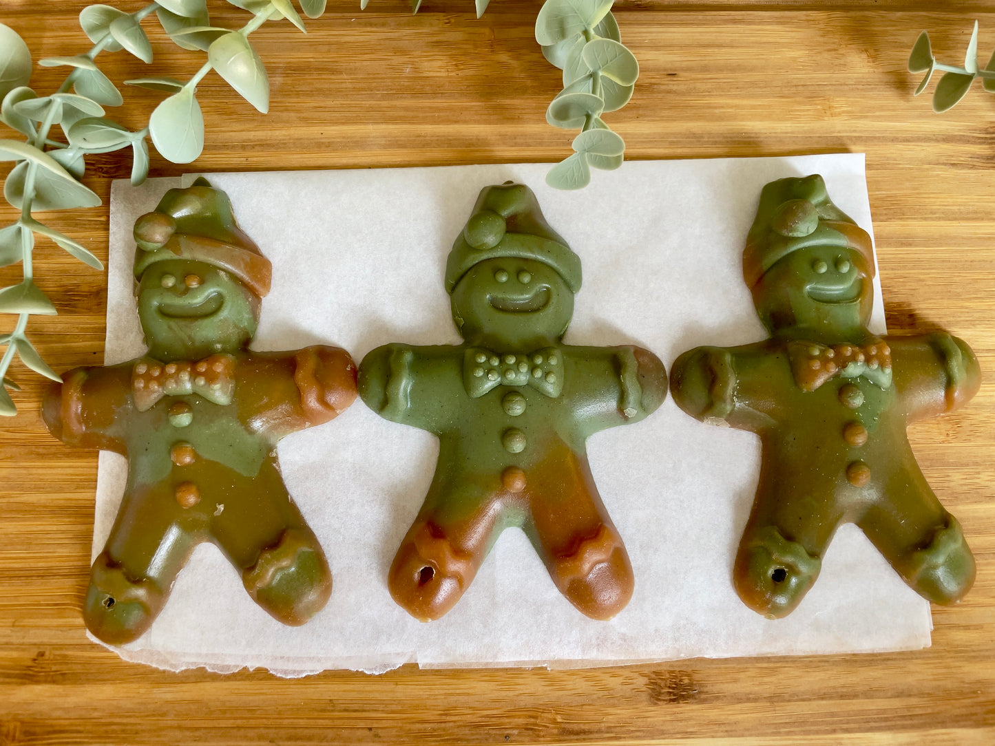 Peanut Butter Apple & Cinnamon Vegan Gingerbread Man *2 Sizes*