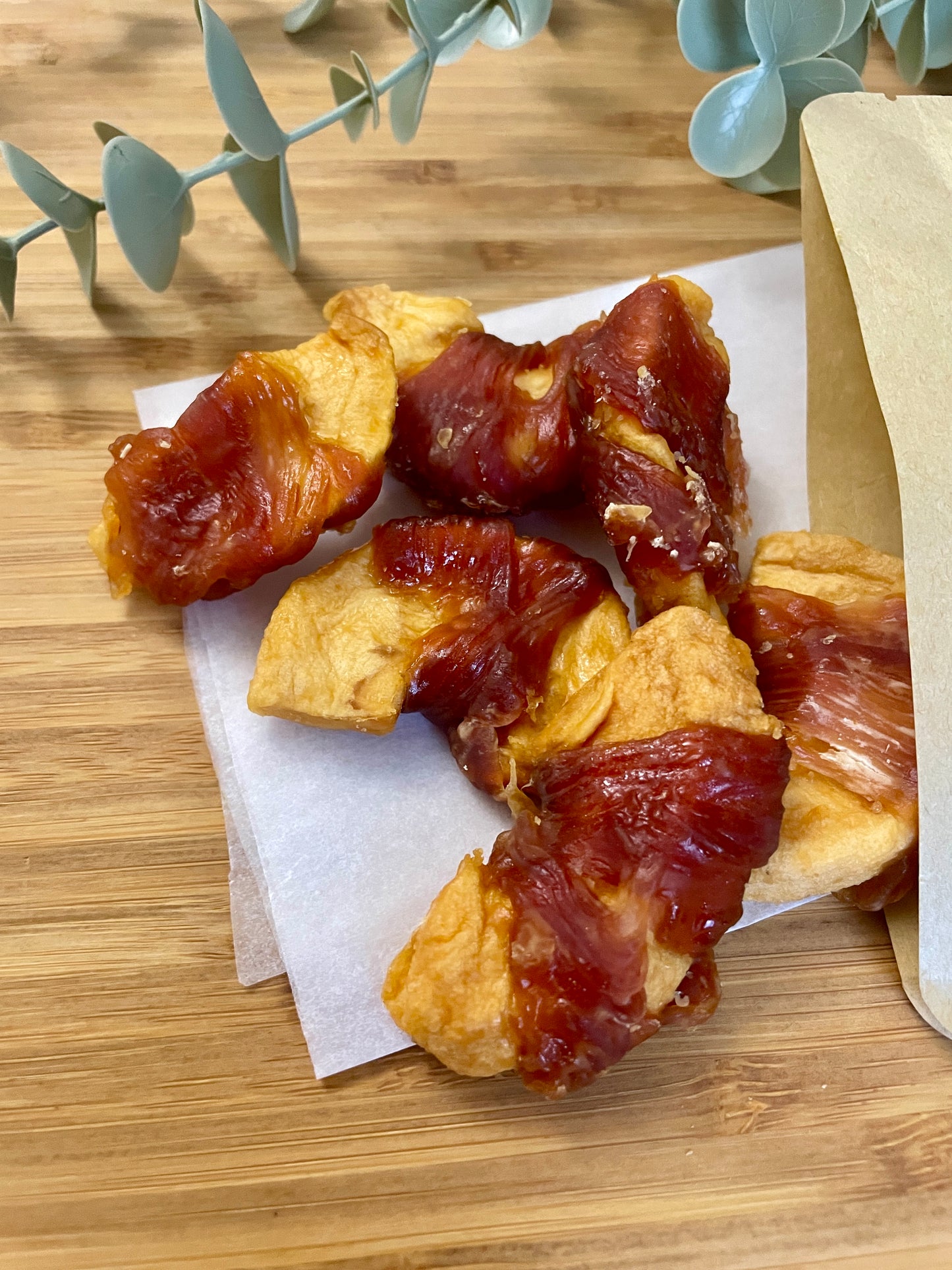 Chicken Wrapped Apple