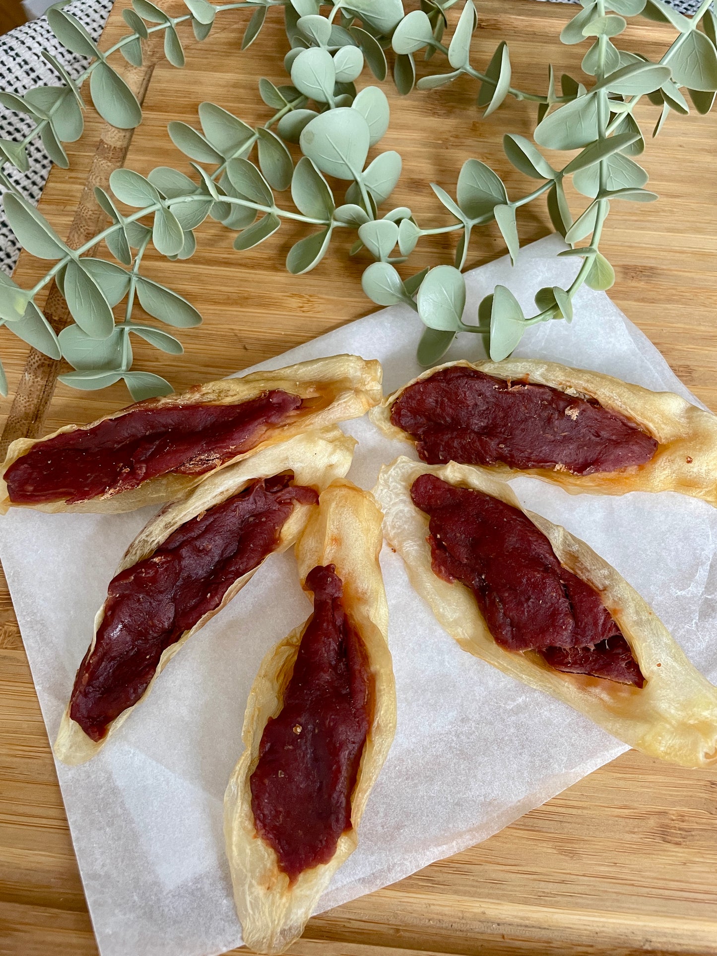 Venison Filled Rabbit Ears