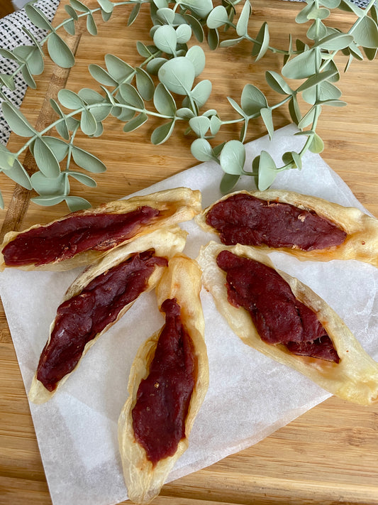 Venison Filled Rabbit Ears