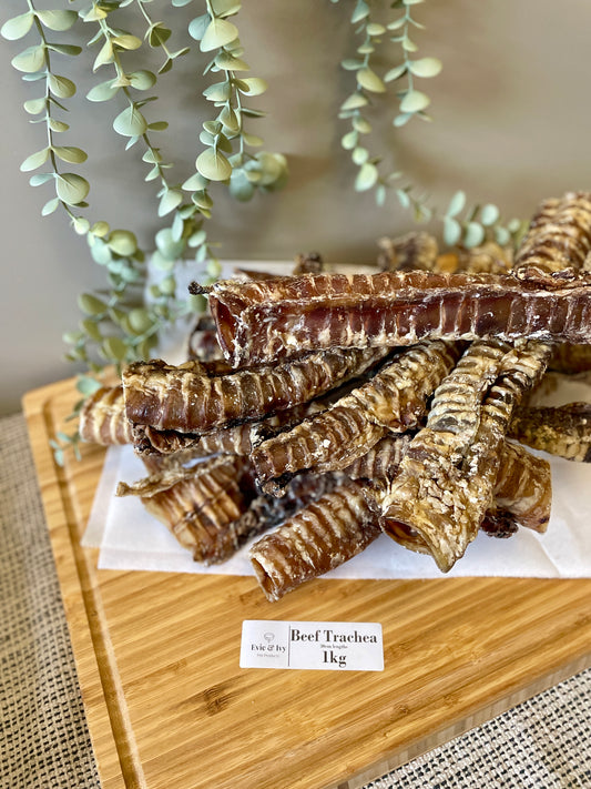 Beef Trachea 24cm Lengths Natural Dog Treats