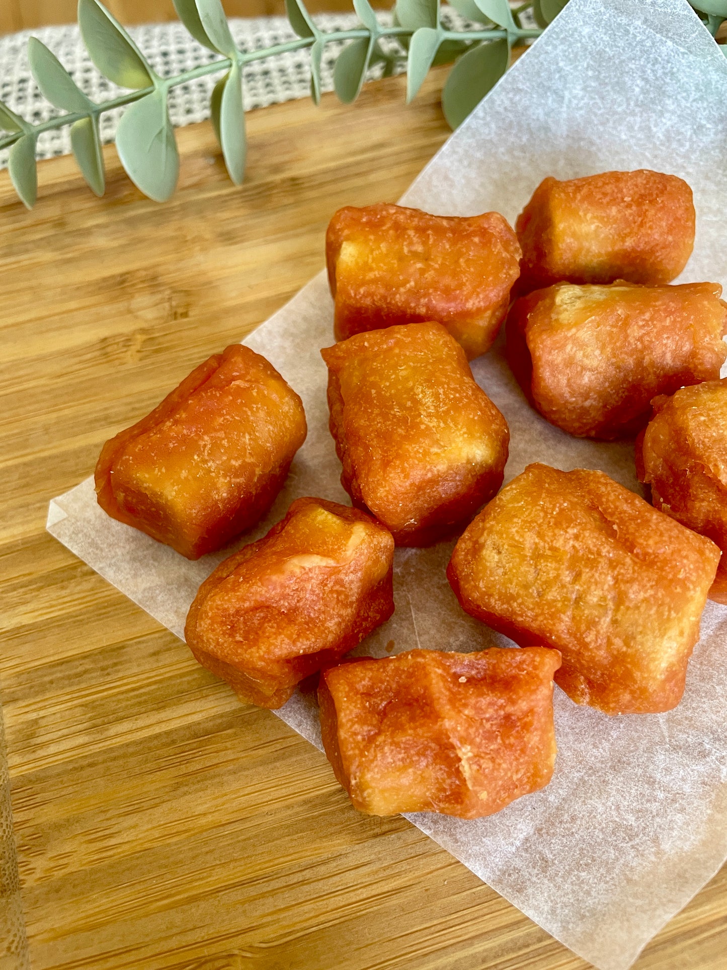 🐔🧀 Chicken & Cheese Crunch Puffs for Dogs – High Protein Crunchy Dog Treats