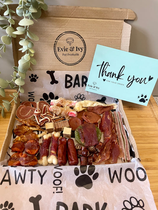 Natural Meat Feast Grazing Box for Dogs – High-Protein Treats